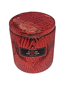 Ароматическая свеча Роза и уд 420 гр Dom aroma