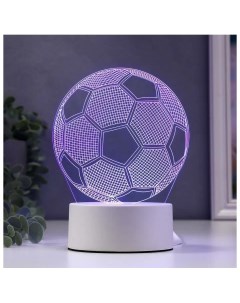 Светильник Футбольный мяч LED RGB Risalux