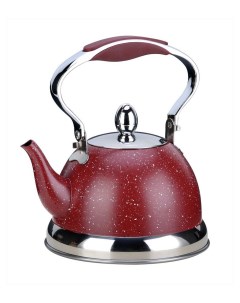 Заварочный чайник без свистка 1л 9612K красный Bohmann