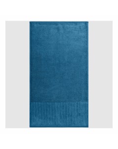 Полотенце Basic Cascata 50 х 90 см махровое синее Cleanelly