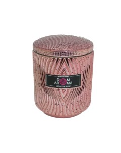 Ароматическая свеча Игристое розе 420 гр Dom aroma