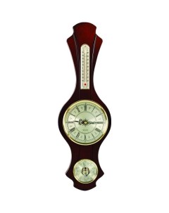 Настенные часы М 79 с барометром и термометром Nobrand