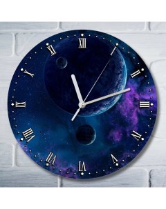 Настенные часы Космос земля 9128 Бруталити