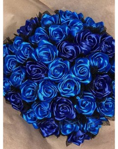Букет синих голубых роз39289247 Yourflowers