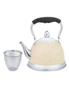 Заварочный чайник MH 15655 1 5л Бежевый Munchenhaus