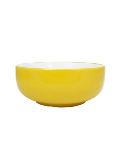 Салатник глазурь Желтый с белым 15 см фарфор 296301 Stor