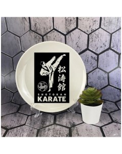 Тарелка Karate каратэ Coolpodarok