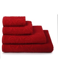 Полотенце Радуга 50 x 90 см махровое красный ПД 2601 04352 Cleanelly
