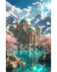 Картина Райский дворец 50 70 см Арт-маркет домашний