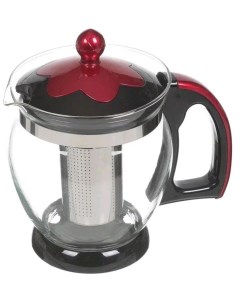 Заварочный чайник Decotto 1200 910112 черный красный Mallony