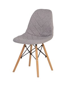 Чехол на стул со спинкой Eames Aspen Giardino Серый 2 шт 11529 Luxalto