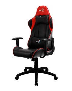 Игровое компьютерное кресло AC100 Air Полиуретан красный черный Aerocool