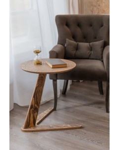 Приставной столик темный орех Roombliss