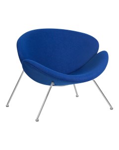 Кресло LMO 72 ткань синяя ткань AF6 Лого-м