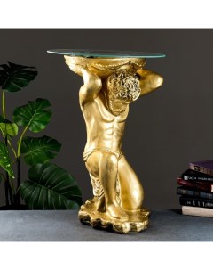 Подставка стол Титан бронза 74 см ПОЛИСТОУН Хорошие сувениры