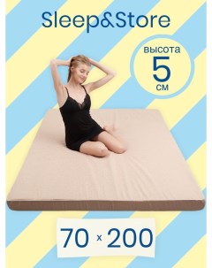 Матрас топпер 70x200 Холкон для дивана кровати беспружинный Nobrand