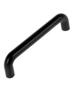Ручка скоба PLASTIC 009 пластиковая м о 96 мм черная Nobrand