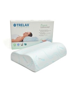 Ортопедическая подушка для сна с эффектом памяти RESPECTA 60x38 Trelax