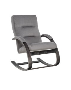 Кресло качалка Милано 2 штуки Венге текстура велюр V 32 Leset