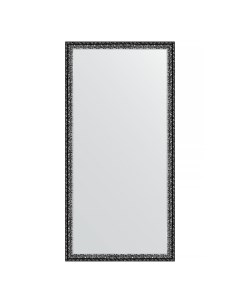 Зеркало в раме 51x101см BY 1048 черненое серебро Evoform