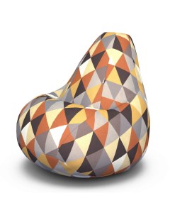 Кресло мешок XL Diamond Orange Pufoff