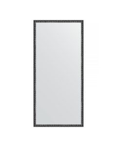 Зеркало в раме 71x151см BY 1108 черненое серебро Evoform