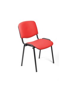 Стул UP_EChair Rio ИЗО черн к з красный Z29 Easy chair