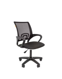 Кресло офисное 304 LT черное сетка ткань пластик 1031996 Easy chair