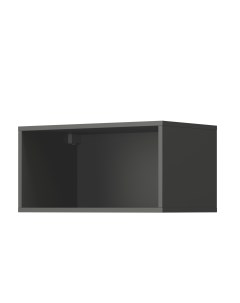 Полка настенная Plano T 8 Серый графит 60х30х35 Нк-мебель