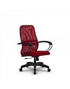 Кресло компьютерное SU C 8 подл 130 осн 001 Красный Красный Метта