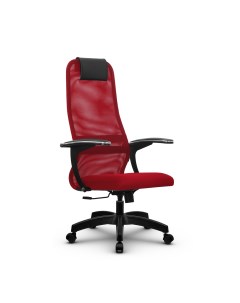 Кресло компьютерное SU В 8 подл 158 осн 001 Красный Красный Метта