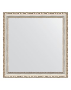 Зеркало в раме 76x76см BY 3238 версаль серебро Evoform