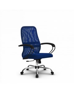 Кресло компьютерное SU C 8 подл 130 осн 003 Синий Синий Метта