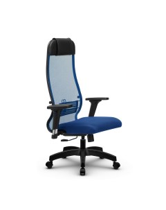 Кресло компьютерное МЕТТА 11 MPRU подл 200 осн 001 Синий Синий Метта