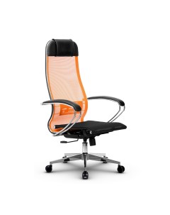 Кресло компьютерное МЕТТА 4 MPRU подл 131 осн 004 Оранжевый Метта