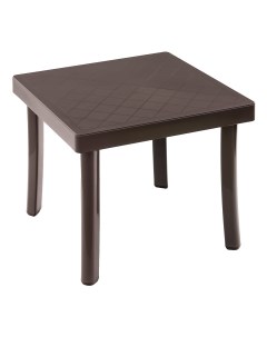 Стол кофейный квадратный коричневый 46 x 46 x 40 см Nardi