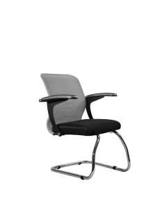 Кресло компьютерное SU M 4 подл 160 осн 007 Светло серый Метта