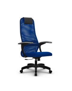 Кресло компьютерное SU В 8 подл 158 осн 001 Синий Синий Метта