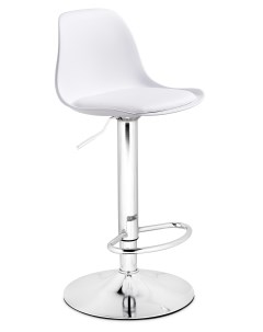 Барный стул Soft white chrome Woodville