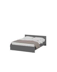 Кровать Денвер 160х200 Графит серый Sv-мебель