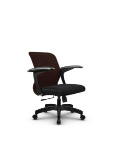 Кресло компьютерное SU M 4 подл 160 осн 001 Коричневый Черный Метта
