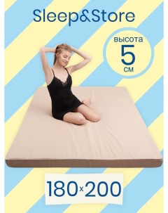 Матрас топпер 180x200 Холкон для дивана кровати беспружинный Nobrand