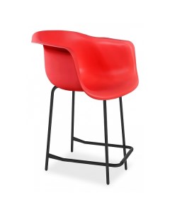 Барный стул She_7926380501 красный черный муар Sheffilton