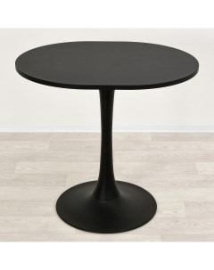 Кухонный стол Tulip 23 черный черный 800х650 Mebel apartment