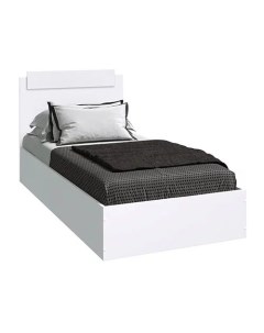 Кровать ЭКО 90х200 Белый гладкий Nobrand