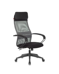 Кресло VB_EChair 655 TTW_DG TTW сетка ткань серый пластик Easy chair