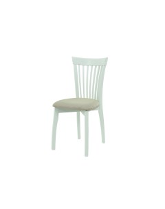 Комплекс стульев Аврора Тулон 2 шт с жесткой спинкой Эмаль белая Атина 160 1 101888 Аврора мебель