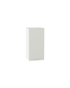 Навесной шкаф 350 с 1 ой дверцей МС Валерия МДФ цвет Белый Альбион софт Ф36 Сурская мебель