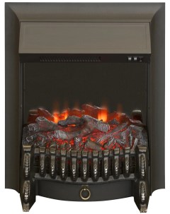 Электрический очаг Real Flame Fobos Lux Black без пульта Realflame