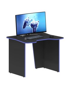 Компьютерный игровой стол SKILLL 100CB Антрацит Синий 100х85х75 5 см Skyland